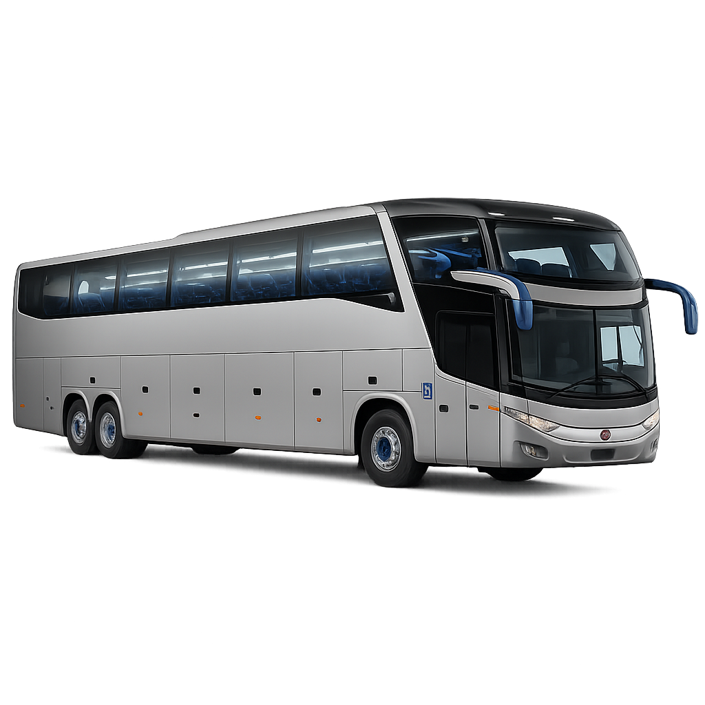 Modern Romanian coach rental vehicle for group transportation